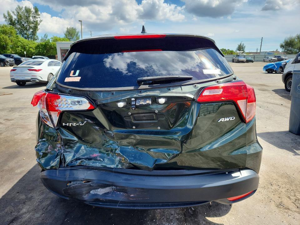 2018 Honda Hr-v მანქანა იყიდება აუქციონზე, vin: 3CZRU6H55JG727124, აუქციონის ნომერი: 70489926
