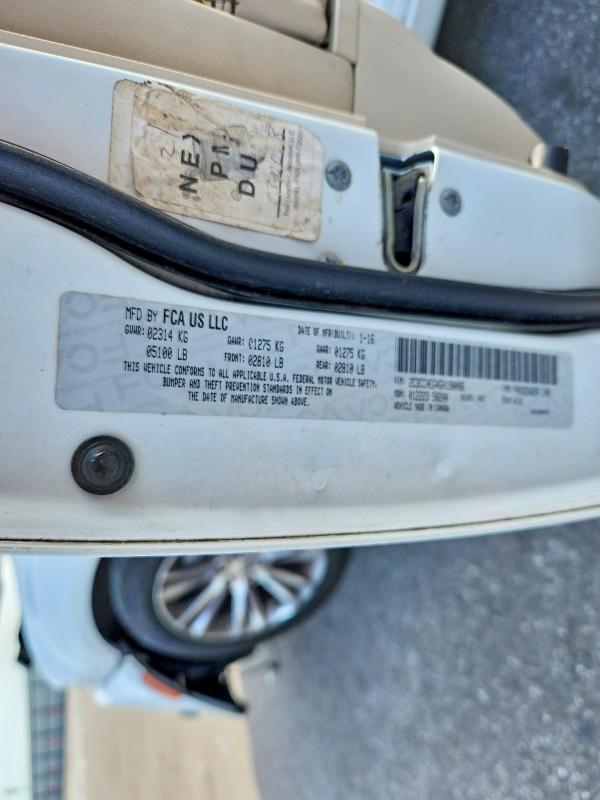 Продаж на аукціоні авто 2016 Chrysler 300c, vin: 2C3CCAEG4GH190086, номер лоту: 70851416
