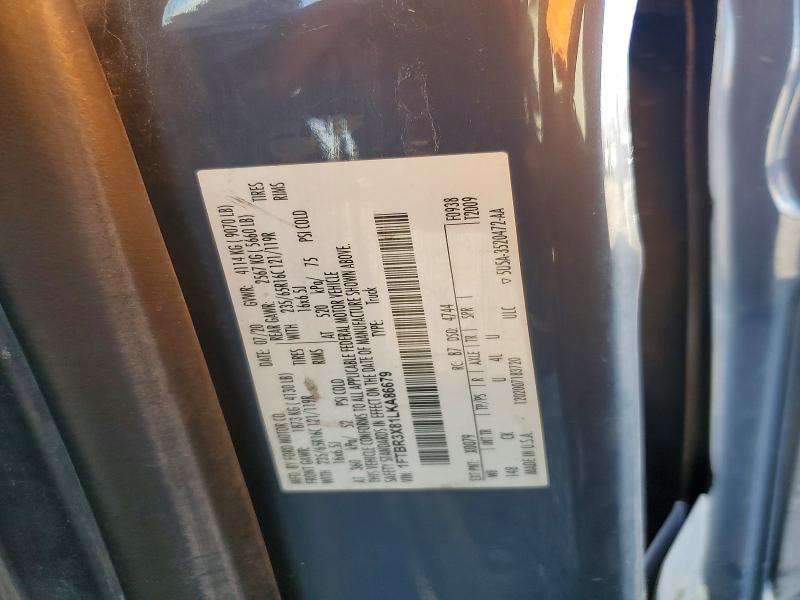 Aukcja sprzedaży 2020 Ford Transit 250, vin: 1FTBR3X81LKA86679, numer aukcji: 65958346