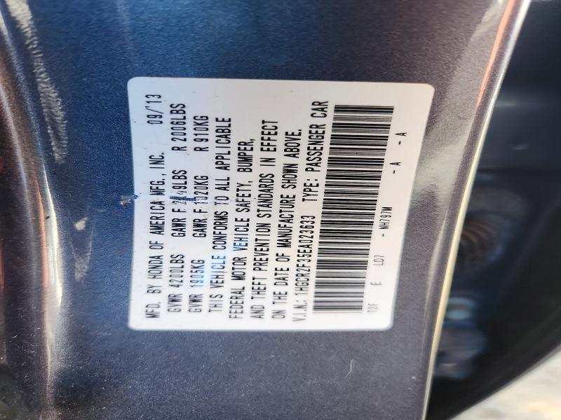 Продажа на аукционе авто 2014 Honda Accord, vin: 1HGCR2F35EA023633, номер лота: 70726766