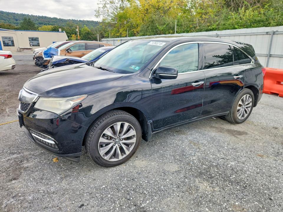 71265216 :رقم المزاد ، 5FRYD4H65EB026057 vin ، 2014 Acura Mdx مزاد بيع