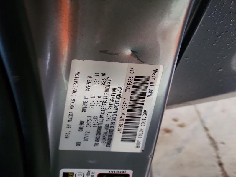 Продаж на аукціоні авто 2013 Mazda 3, vin: JM1BL1U71D1703717, номер лоту: 69910136
