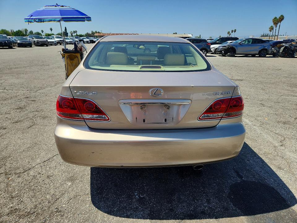 2006 Lexus Es მანქანა იყიდება აუქციონზე, vin: JTHBA30G565154671, აუქციონის ნომერი: 68700526