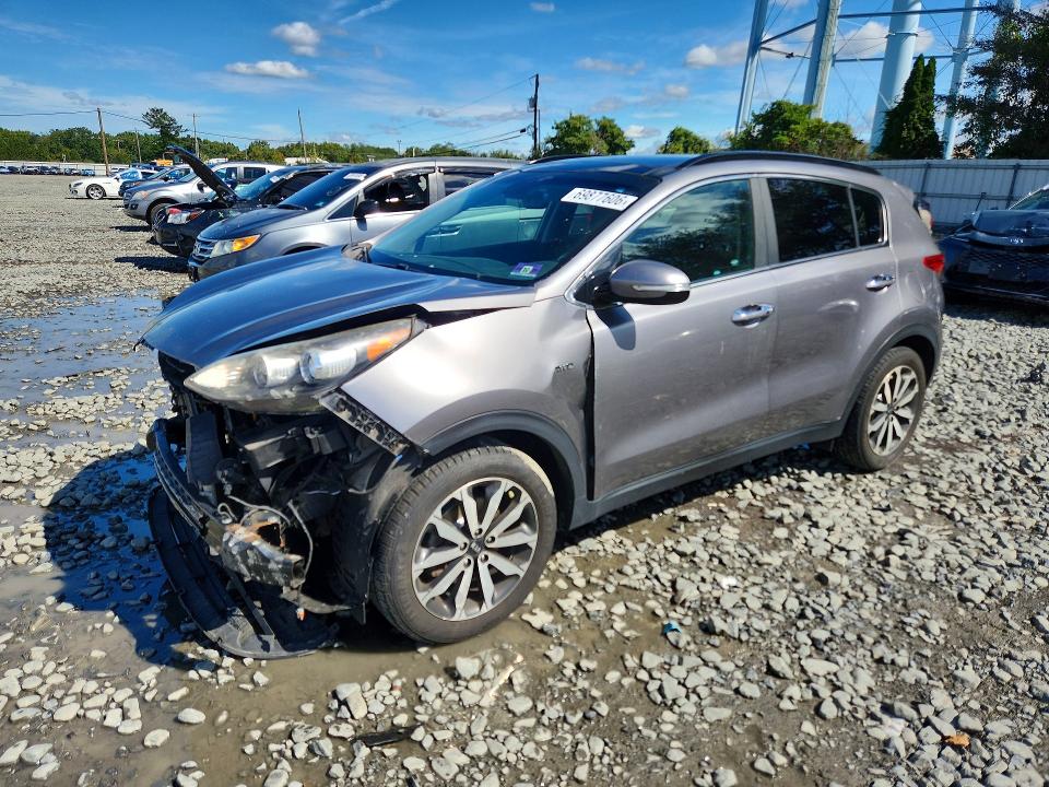 69877606 :رقم المزاد ، KNDPNCAC7J7365374 vin ، 2018 Kia Sportage مزاد بيع