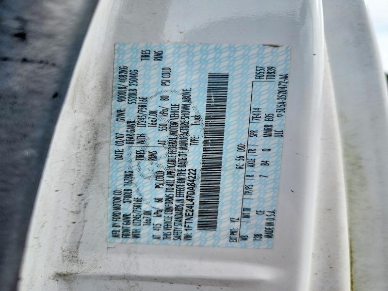 Продаж на аукціоні авто 2007 Ford Econoline, vin: 1FTNE24L47DA84222, номер лоту: 67738416