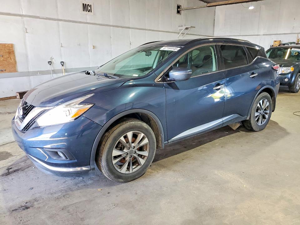 Auction sale of the 2016 Nissan Murano, vin: 5N1AZ2MGXGN142345, lot number: 67164446