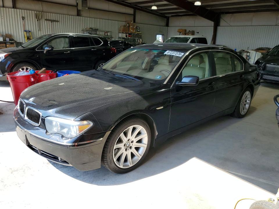 Aukcja sprzedaży 2003 Bmw 745, vin: WBAGN63483DR08806, numer aukcji: 67237376