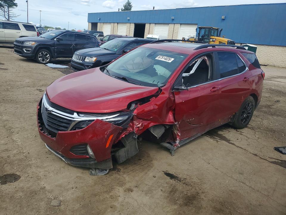 Aukcja sprzedaży 2022 Chevrolet Equinox, vin: 2GNAXKEVXN6106882, numer aukcji: 67514026