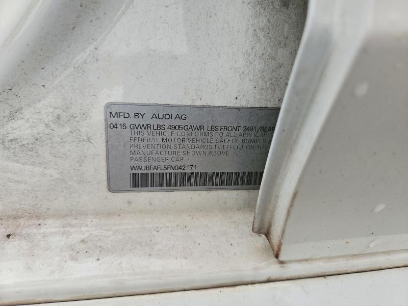 Продажа на аукционе авто 2015 Audi A4, vin: WAUBFAFL5FN042171, номер лота: 68962666
