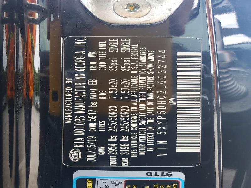 Продаж на аукціоні авто 2020 Kia Telluride, vin: 5XYP5DHC2LG032744, номер лоту: 69252886