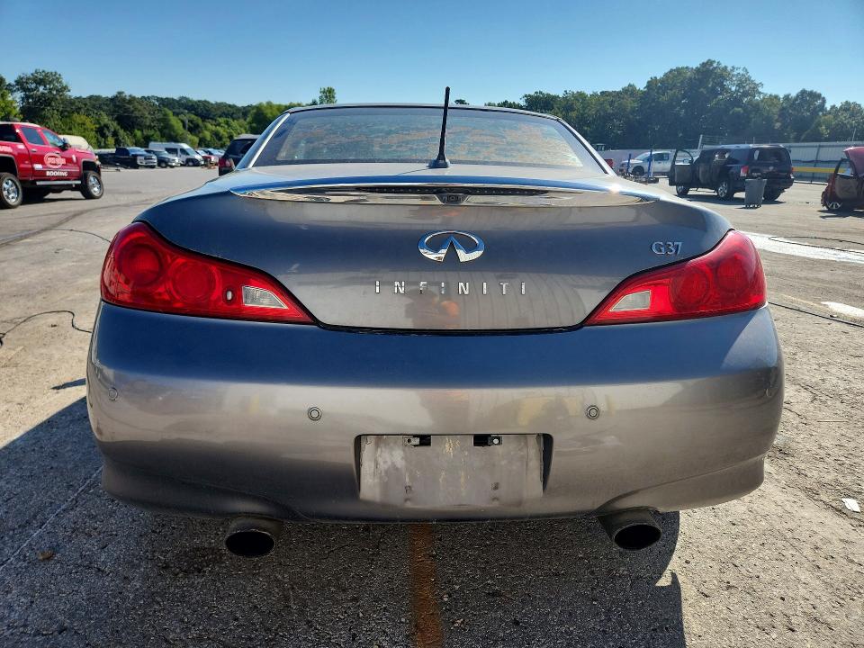 67785186 :رقم المزاد ، JN1CV6FEXBM951731 vin ، 2011 Infiniti G37 Convertible مزاد بيع