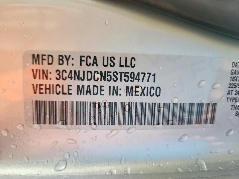 69967216 :رقم المزاد ، 3C4NJDCN5ST594771 vin ، 2025 Jeep Compass مزاد بيع