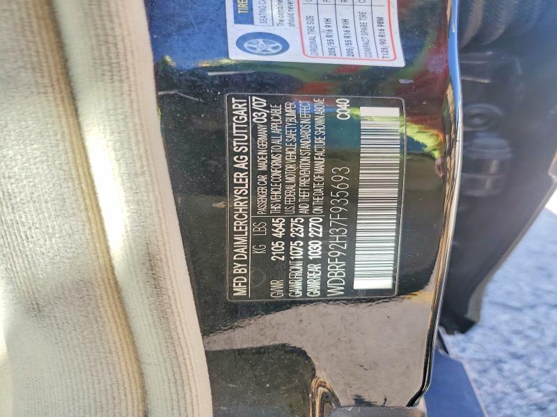 Aukcja sprzedaży 2007 Mercedes-benz C, vin: WDBRF92H37F935693        , numer aukcji: 68148006