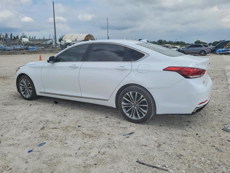 2017 Genesis G80 მანქანა იყიდება აუქციონზე, vin: KMHGN4JE6HU203931, აუქციონის ნომერი: 69903146