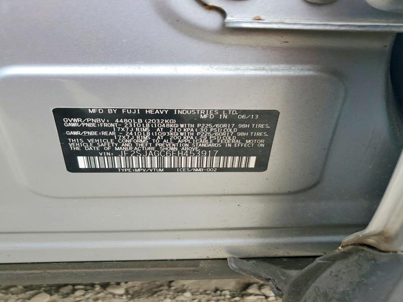 67171926 :رقم المزاد ، JF2SJAGC6EH453917 vin ، 2014 Subaru Forester مزاد بيع