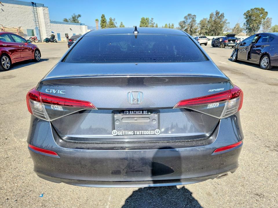 69228136 :رقم المزاد ، 2HGFE2F56NH539267 vin ، 2022 Honda Civic مزاد بيع