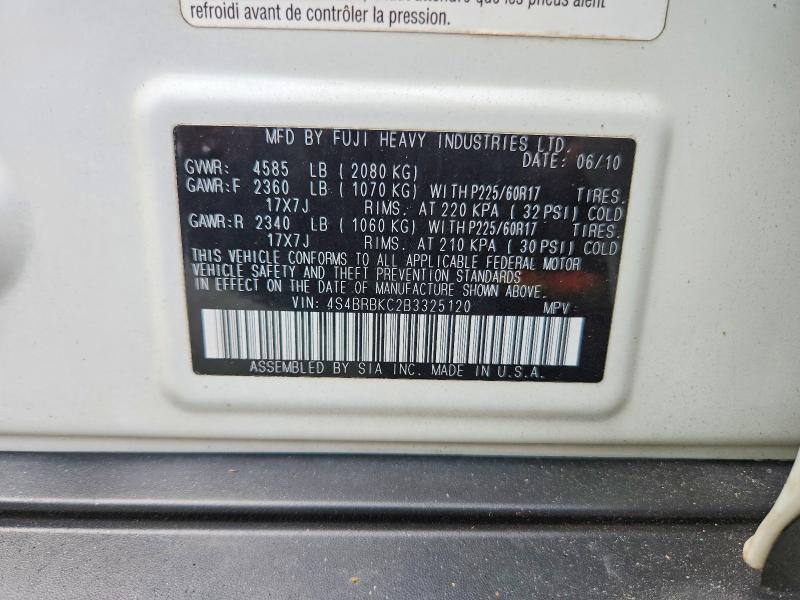 Продажа на аукционе авто 2011 Subaru Outback, vin: 4S4BRBKC2B3325120, номер лота: 68673276