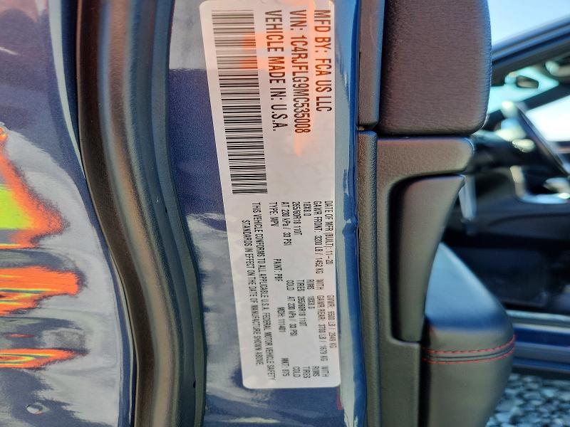 Продажа на аукционе авто 2021 Jeep Grand Cherokee, vin: 1C4RJFLG9MC535008, номер лота: 68882236