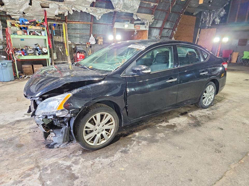 2014 Nissan Sentra მანქანა იყიდება აუქციონზე, vin: 3N1AB7AP8EY203530, აუქციონის ნომერი: 70813736
