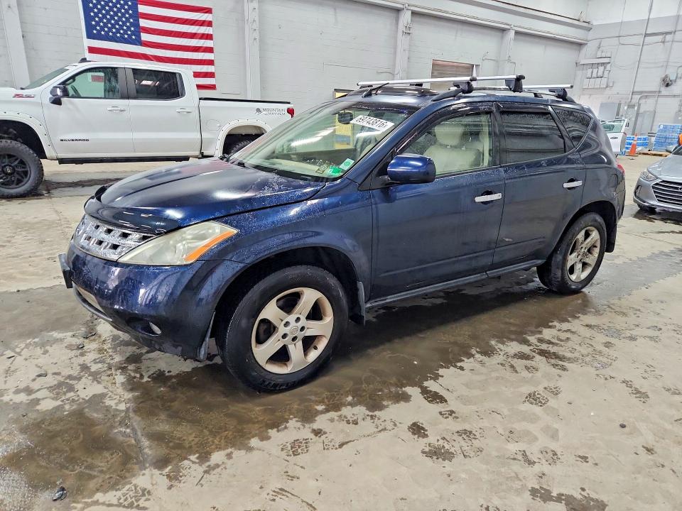 Продажа на аукционе авто 2004 Nissan Murano, vin: JN8AZ08W04W315973, номер лота: 69743816