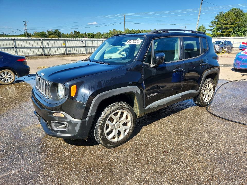 2018 Jeep Renegade მანქანა იყიდება აუქციონზე, vin: ZACCJBBB9JPJ37595, აუქციონის ნომერი: 68145206