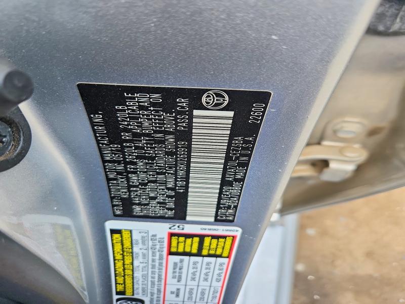 Aukcja sprzedaży 2019 Toyota Camry, vin: 4T1B11HK6KU269919, numer aukcji: 68573586