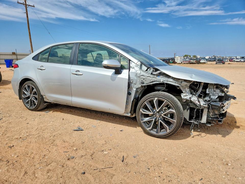 70633136 :رقم المزاد ، JTDS4MCE0N3501651 vin ، 2022 Toyota Corolla مزاد بيع