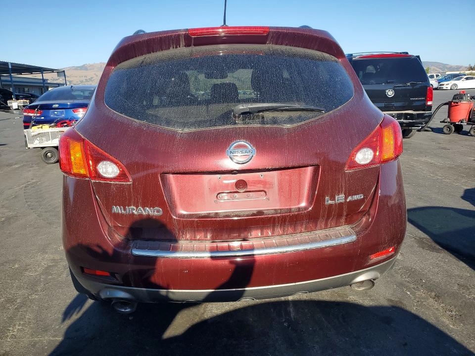 2009 Nissan Murano მანქანა იყიდება აუქციონზე, vin: JN8AZ18W79W121731, აუქციონის ნომერი: 71145656