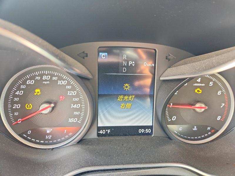 69803076 :رقم المزاد ، WDDWK4JB0JF669157 vin ، 2018 Mercedes-benz C مزاد بيع