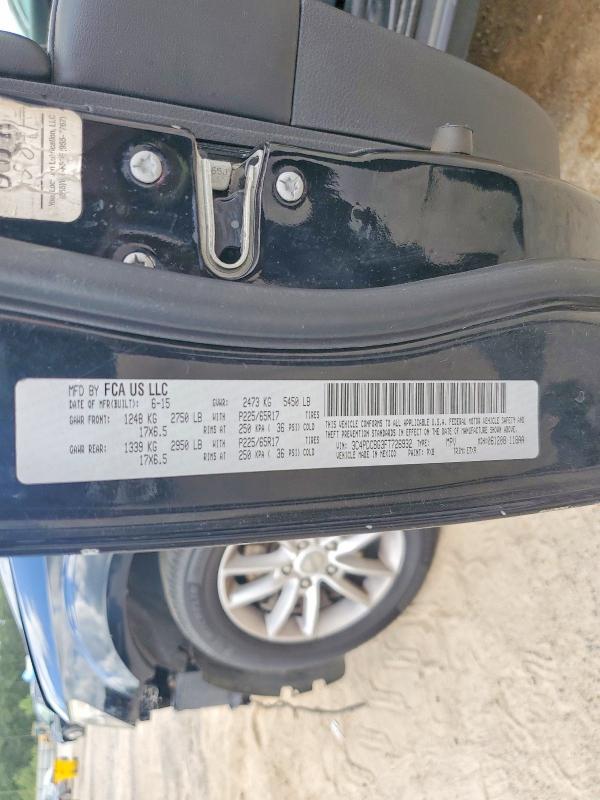 Продаж на аукціоні авто 2015 Dodge Journey, vin: 3C4PDCBG3FT726932, номер лоту: 67504336