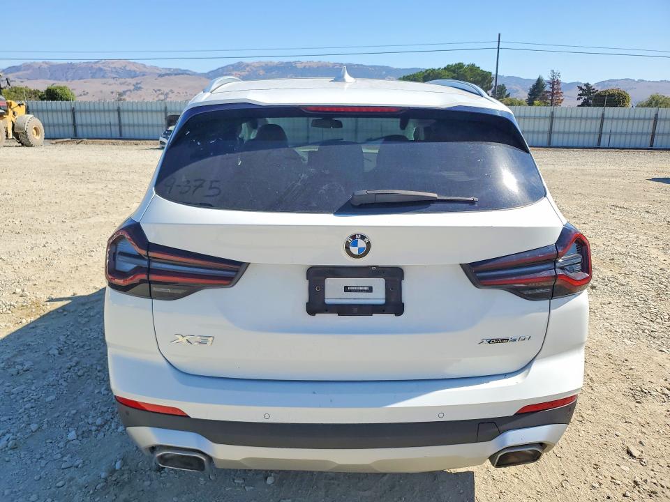 2022 Bmw X3 მანქანა იყიდება აუქციონზე, vin: 5UX53DP07N9J50263, აუქციონის ნომერი: 69452016