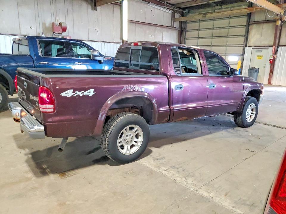 2004 Dodge Dakota მანქანა იყიდება აუქციონზე, vin: 1D7HG48NX4S731041, აუქციონის ნომერი: 67724136
