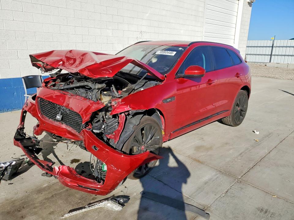 Продаж на аукціоні авто 2019 Jaguar F-pace, vin: SADCL2GX6KA352293, номер лоту: 70993446