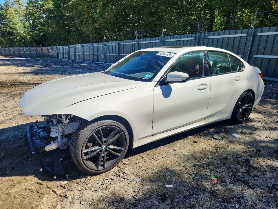 2022 Bmw 330xi მანქანა იყიდება აუქციონზე, vin: 3MW5R7J00N8C76109, აუქციონის ნომერი: 68067526