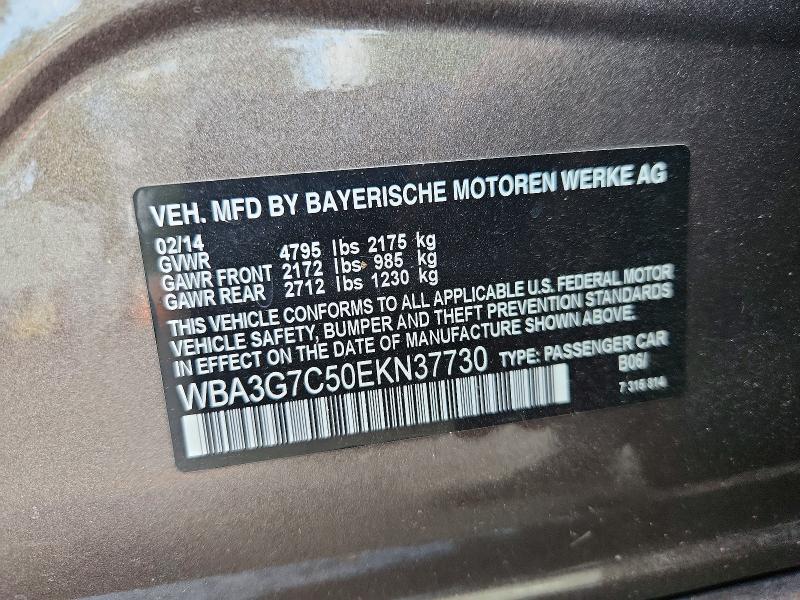 Продаж на аукціоні авто 2014 Bmw 328, vin: WBA3G7C50EKN37730, номер лоту: 69376476