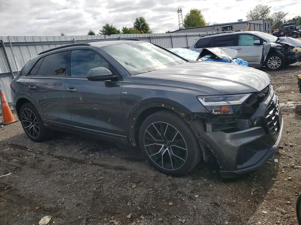 2019 Audi Q8 მანქანა იყიდება აუქციონზე, vin: WA1EVAF15KD026533, აუქციონის ნომერი: 69970216