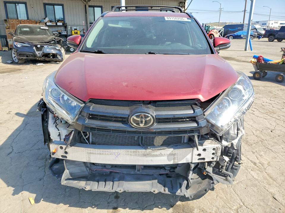 Aukcja sprzedaży 2018 Toyota Highlander, vin: 5TDKZRFH7JS540041, numer aukcji: 69150266