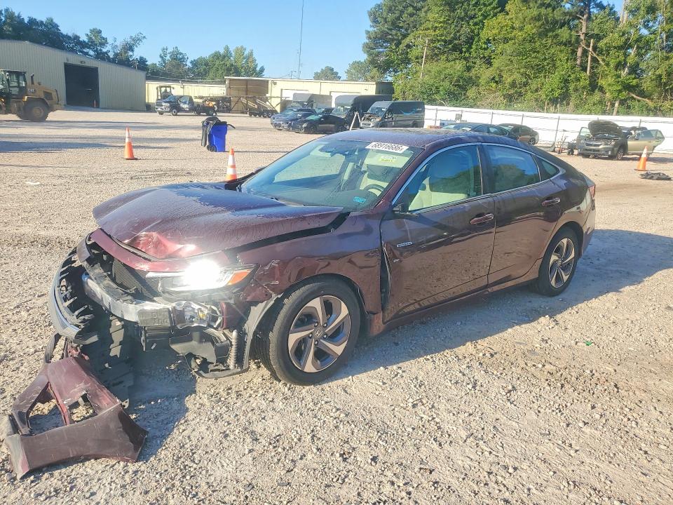 2019 Honda Insight მანქანა იყიდება აუქციონზე, vin: 19XZE4F11KE008859, აუქციონის ნომერი: 68916686