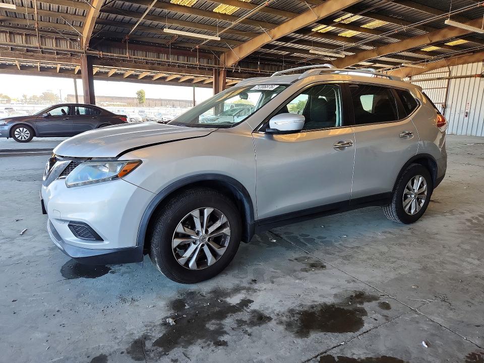 2014 Nissan Rogue მანქანა იყიდება აუქციონზე, vin: 5N1AT2MT6EC760625, აუქციონის ნომერი: 71206876