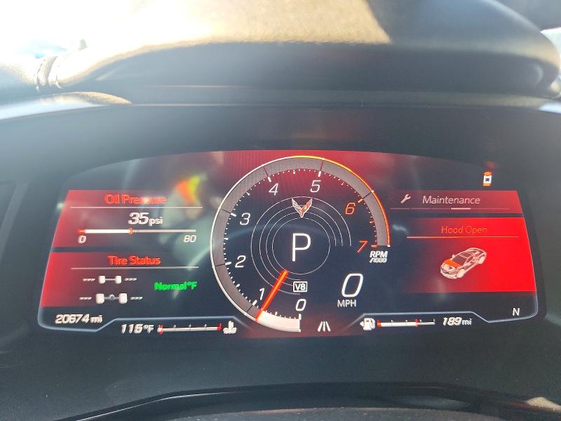 68572696 :رقم المزاد ، 1G1YA2D43R5127598 vin ، 2024 Chevrolet Corvette مزاد بيع