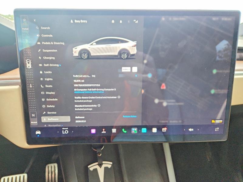 69103826 :رقم المزاد ، 7SAXCDE55PF371154 vin ، 2023 Tesla Model X مزاد بيع