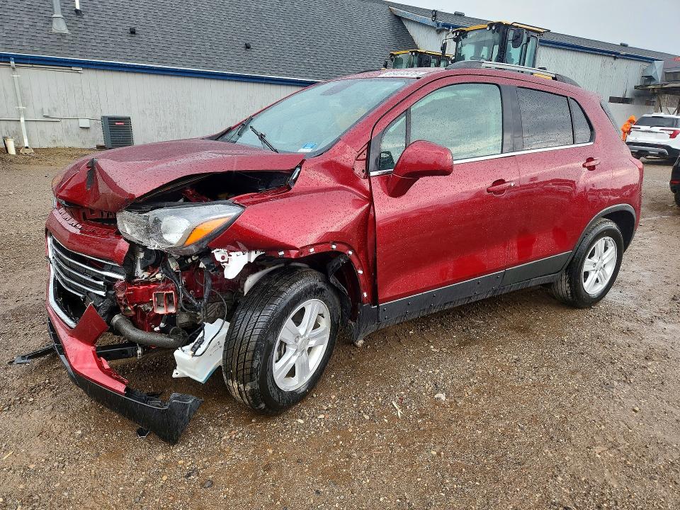 2018 Chevrolet Trax მანქანა იყიდება აუქციონზე, vin: 3GNCJLSB2JL247722, აუქციონის ნომერი: 68404976