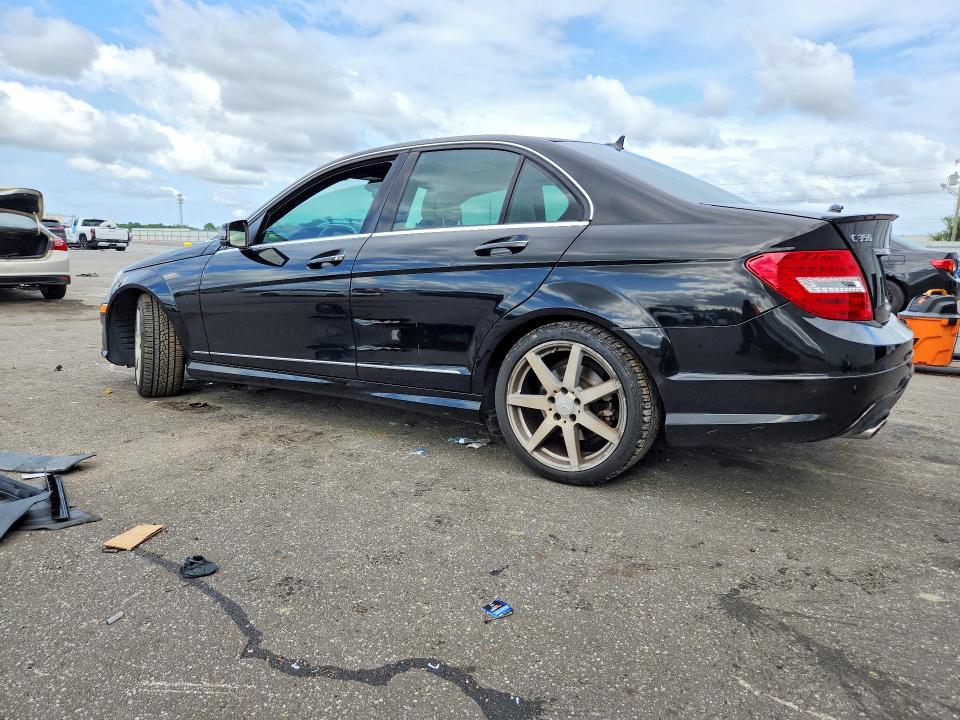 69383996 :رقم المزاد ، WDDGF5HB4EG162444 vin ، 2014 Mercedes-benz C مزاد بيع