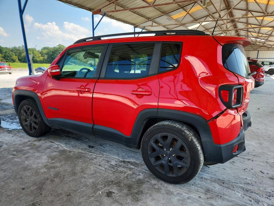 2018 Jeep Renegade მანქანა იყიდება აუქციონზე, vin: ZACCJABB1JPH92783, აუქციონის ნომერი: 67416026