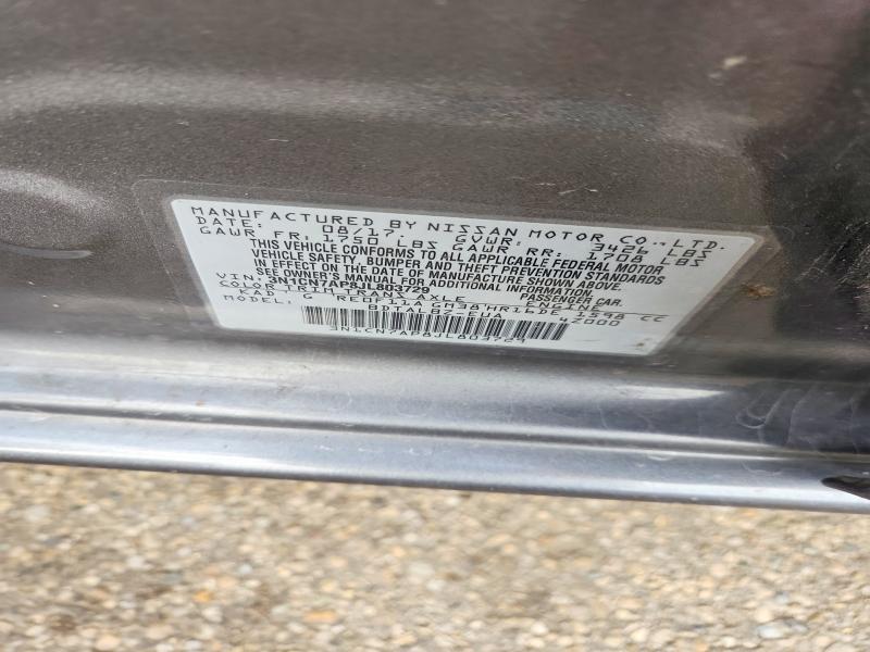 68926676 :رقم المزاد ، 3N1CN7AP8JL803729 vin ، 2018 Nissan Versa مزاد بيع