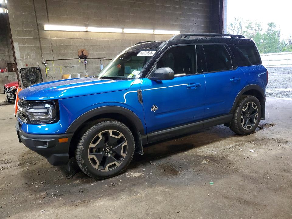 68223896 :رقم المزاد ، 3FMCR9C60NRD72125 vin ، 2022 Ford Bronco Sport مزاد بيع