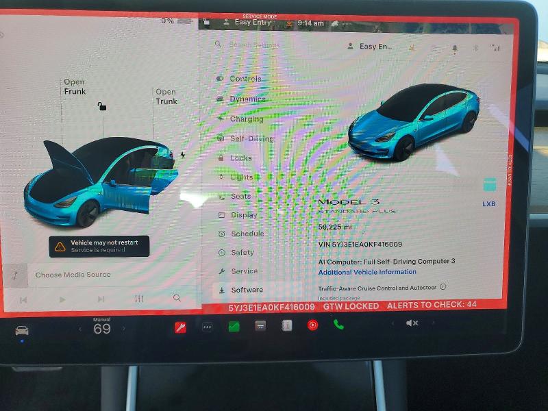 Aukcja sprzedaży 2019 Tesla Model 3, vin: 5YJ3E1EA0KF416009, numer aukcji: 70279456