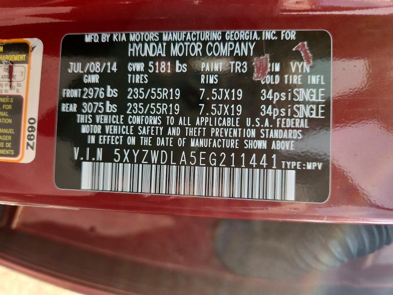 Продаж на аукціоні авто 2014 Hyundai Santa Fe Sport, vin: 5XYZWDLA5EG211441, номер лоту: 67601106