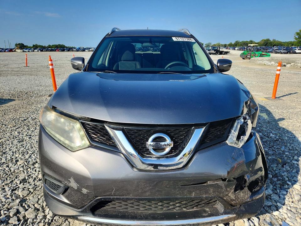 2015 Nissan Rogue მანქანა იყიდება აუქციონზე, vin: KNMAT2MV2FP549647, აუქციონის ნომერი: 67727386
