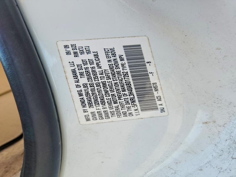 Продаж на аукціоні авто 2010 Honda Odyssey, vin: 5FNRL3H40AB017262, номер лоту: 67667296